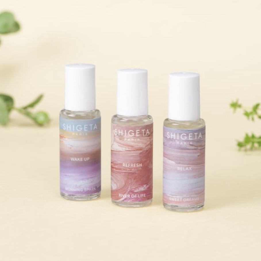 SHIGETA Morning Spark Wake Up Scented Roll-on with Mind Booster Essential Oils 6ml