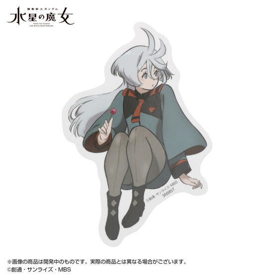 Pbandai 預訂2023/9月 ダイカットステッカーセット　機動戦士ガンダム　水星の魔女EXPO 貼紙set