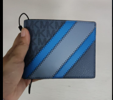 [S] MICHAEL KORS 36R3LGFF1U GIFTING BILLFOLD WALLET,DENIM, 196163790206 (SMK475)