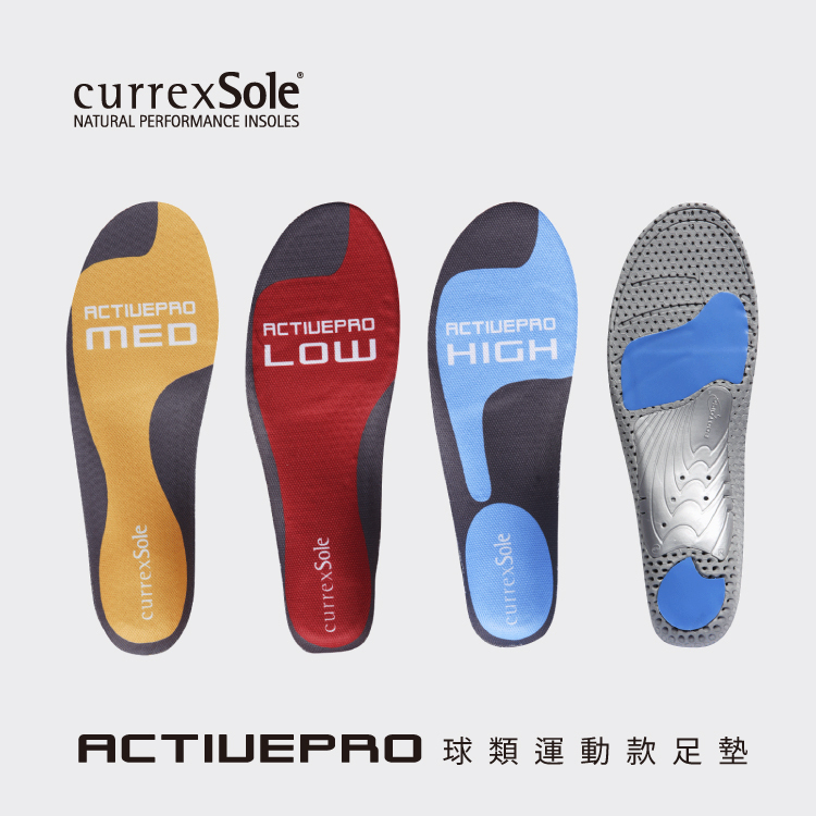 【CurrexSole】ActivePro球類運動款足墊