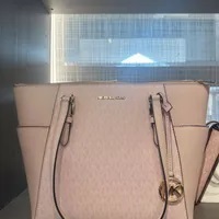 [S] MICHAEL KORS 35S3GCFT3V CHARLOTTE LGTZ TOTE,LT POWDER BLUSH, 196163818467 (SMK486)