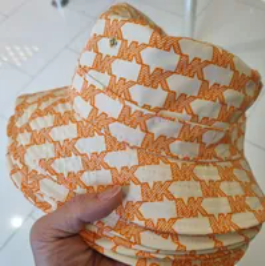 [S] MICHAEL KORS JS300018ZY BUCKET HAT,POPPY,, 196163869704 (SMK488)