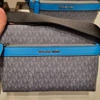 [S] MICHAEL KORS 37S3LCOC5B COOPER UTILITY XBODY,DENIM MULTI, 196163790893 (SMK491)