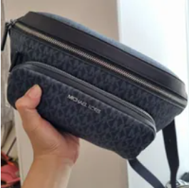 [S] MICHAEL KORS 37U1LCOY9B COOPER UTILITY BELT BAG,ADML/PL BLUE, , 194391565528 (SMK492)