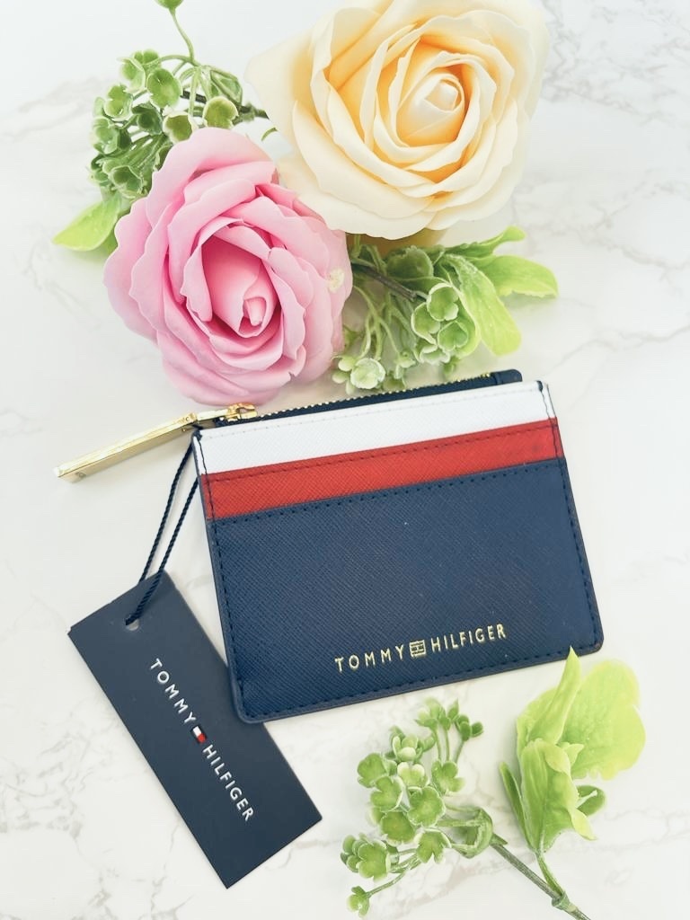 Tommy Hilfiger Zip Card Holder