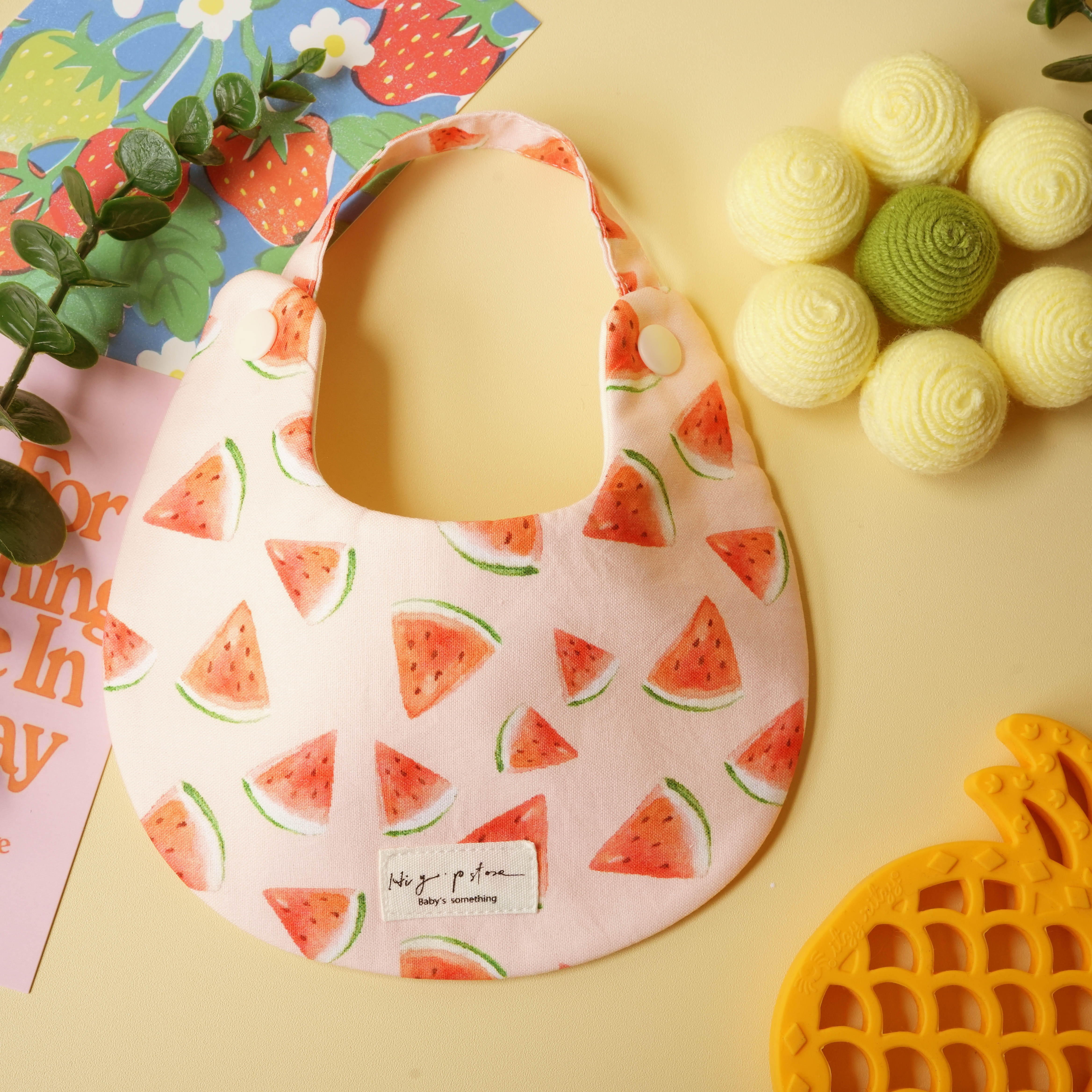 Hi Y.P store-手作圍兜-夏日西瓜