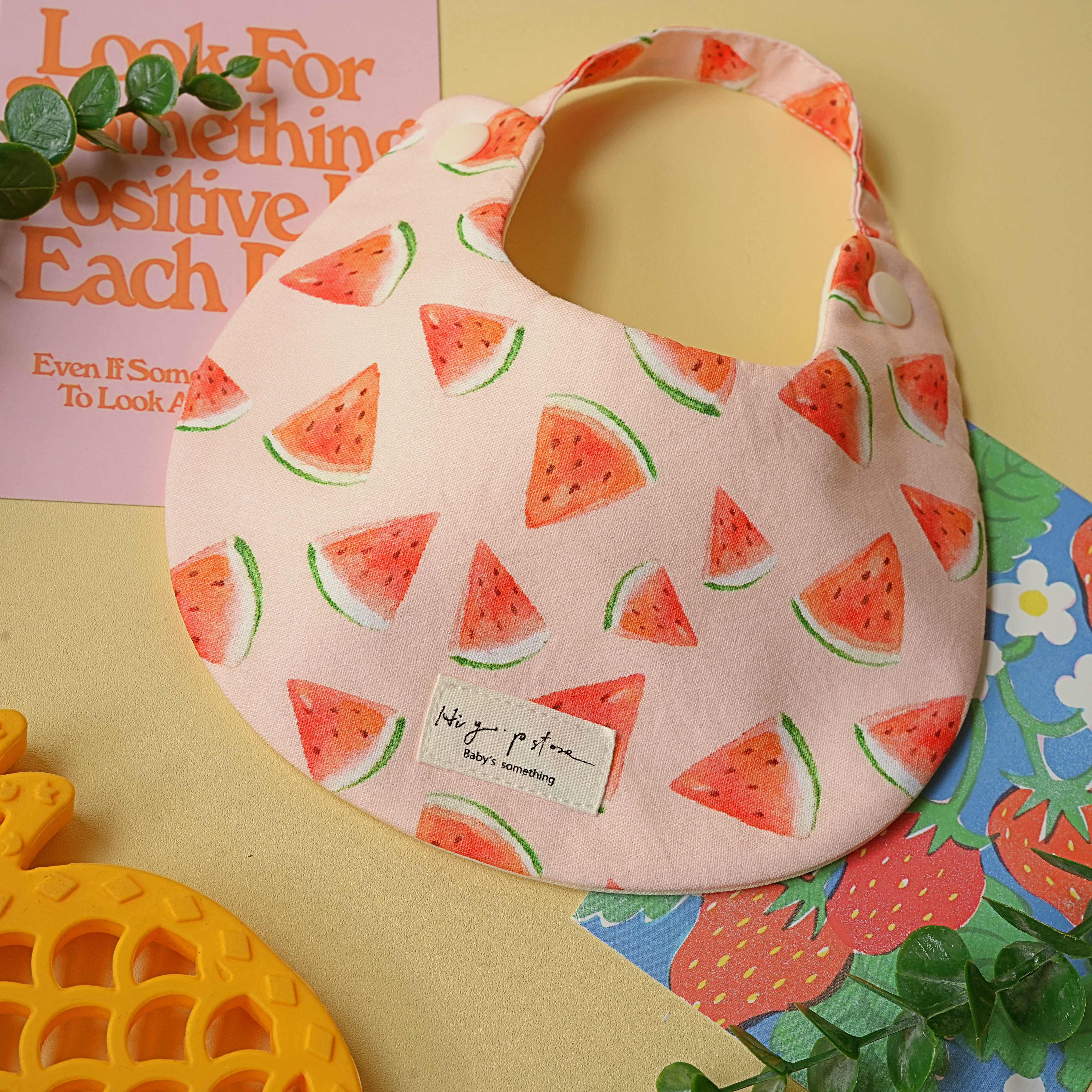 Hi Y.P store-手作圍兜-夏日西瓜