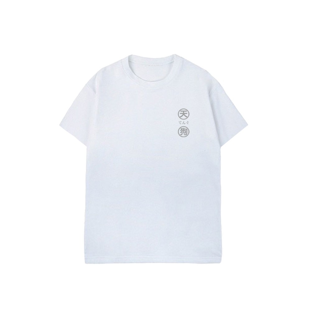 XCTRL 天狗能面短T-白