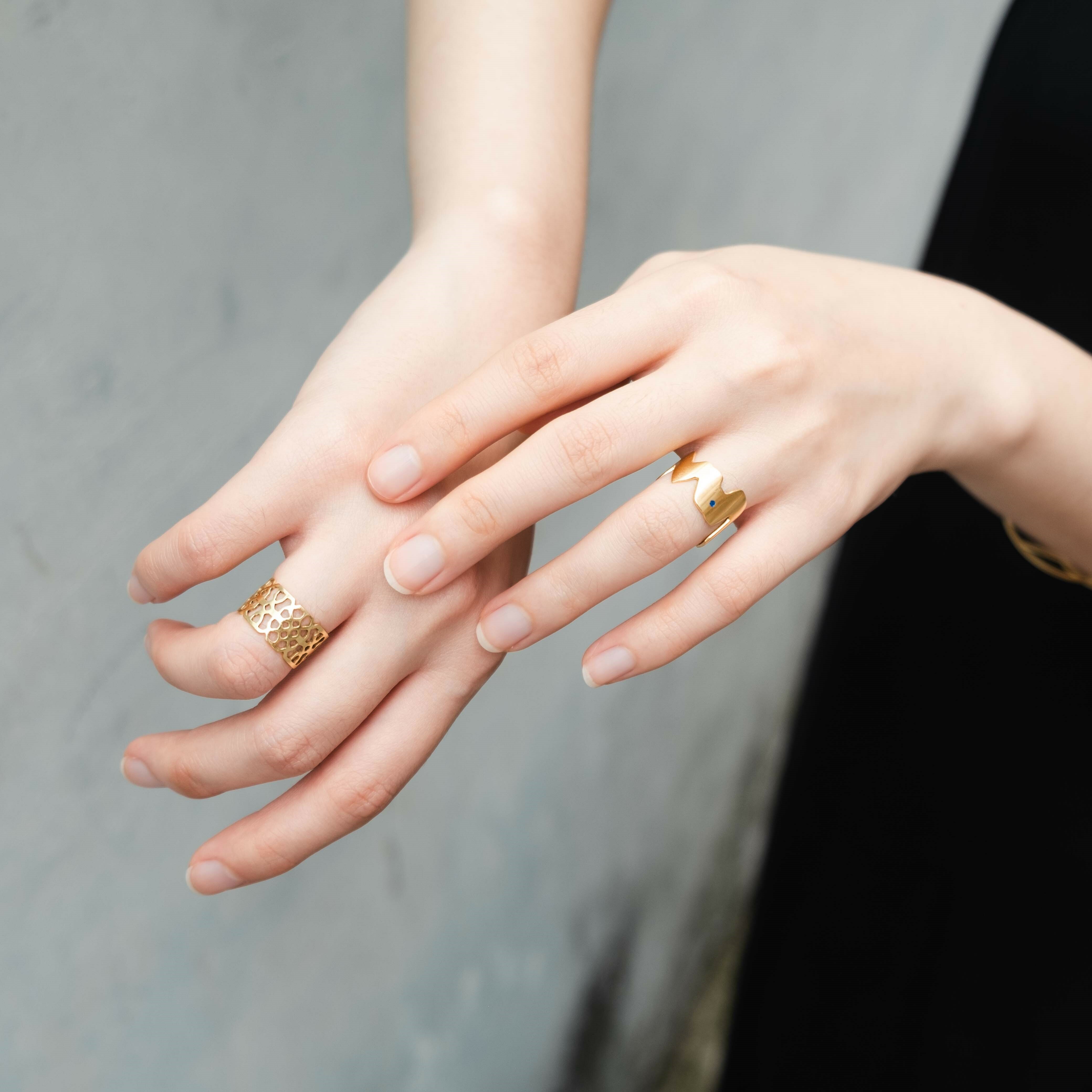 伊斯蘭金工｜Panjshir 青金石戒指｜阿富汗