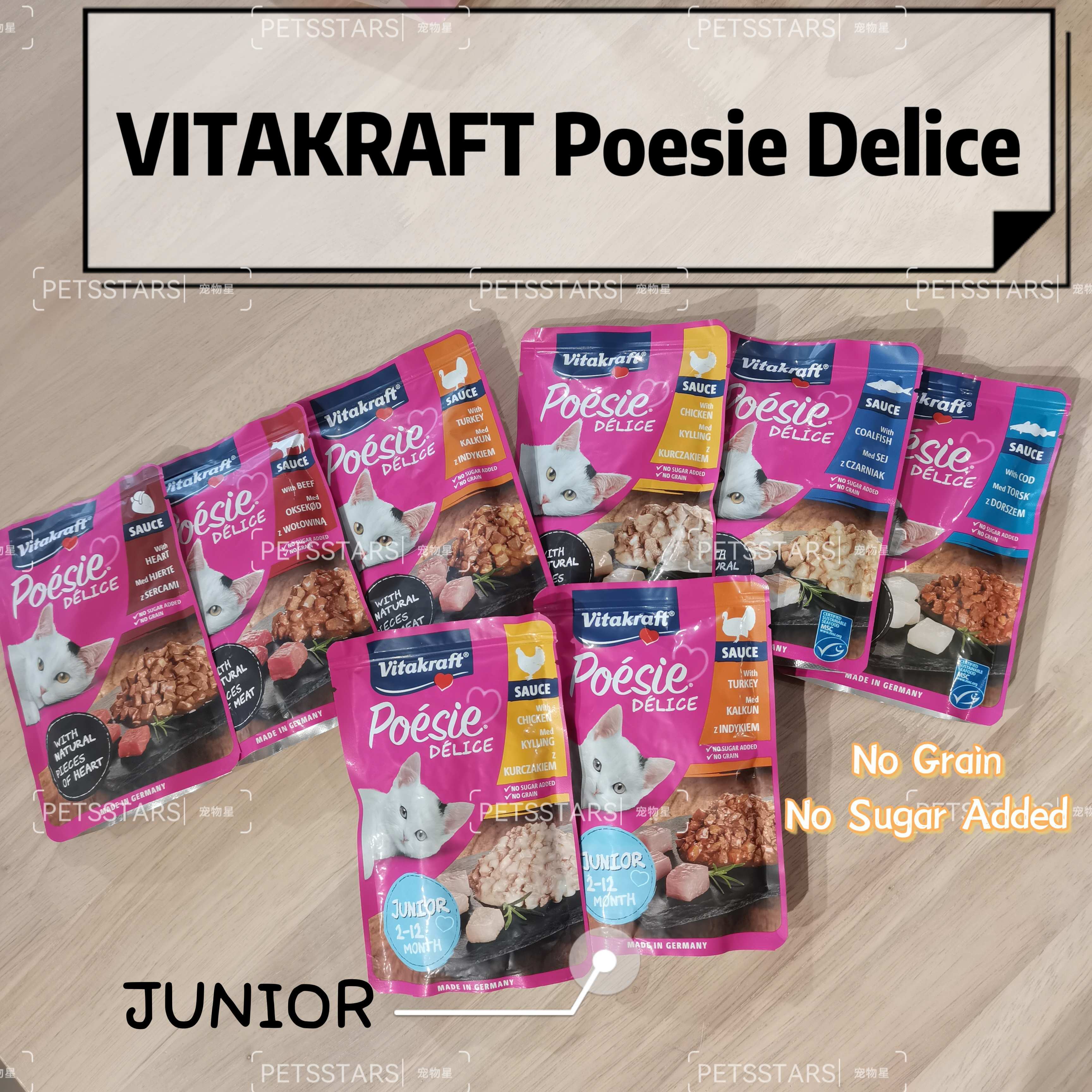 VITAKRAFT POESIE DELICE 85g