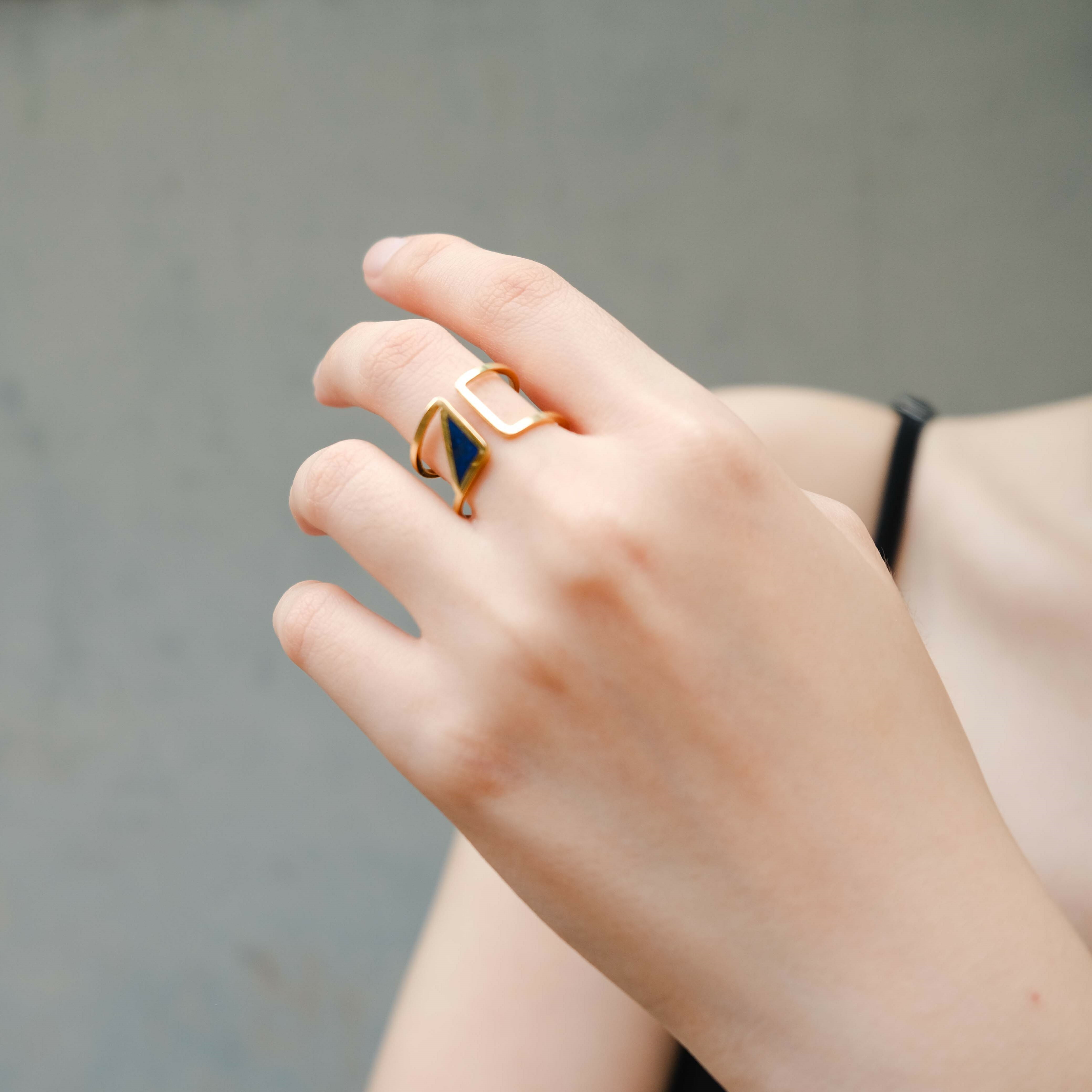 伊斯蘭金工｜Mazar 青金石戒指｜阿富汗