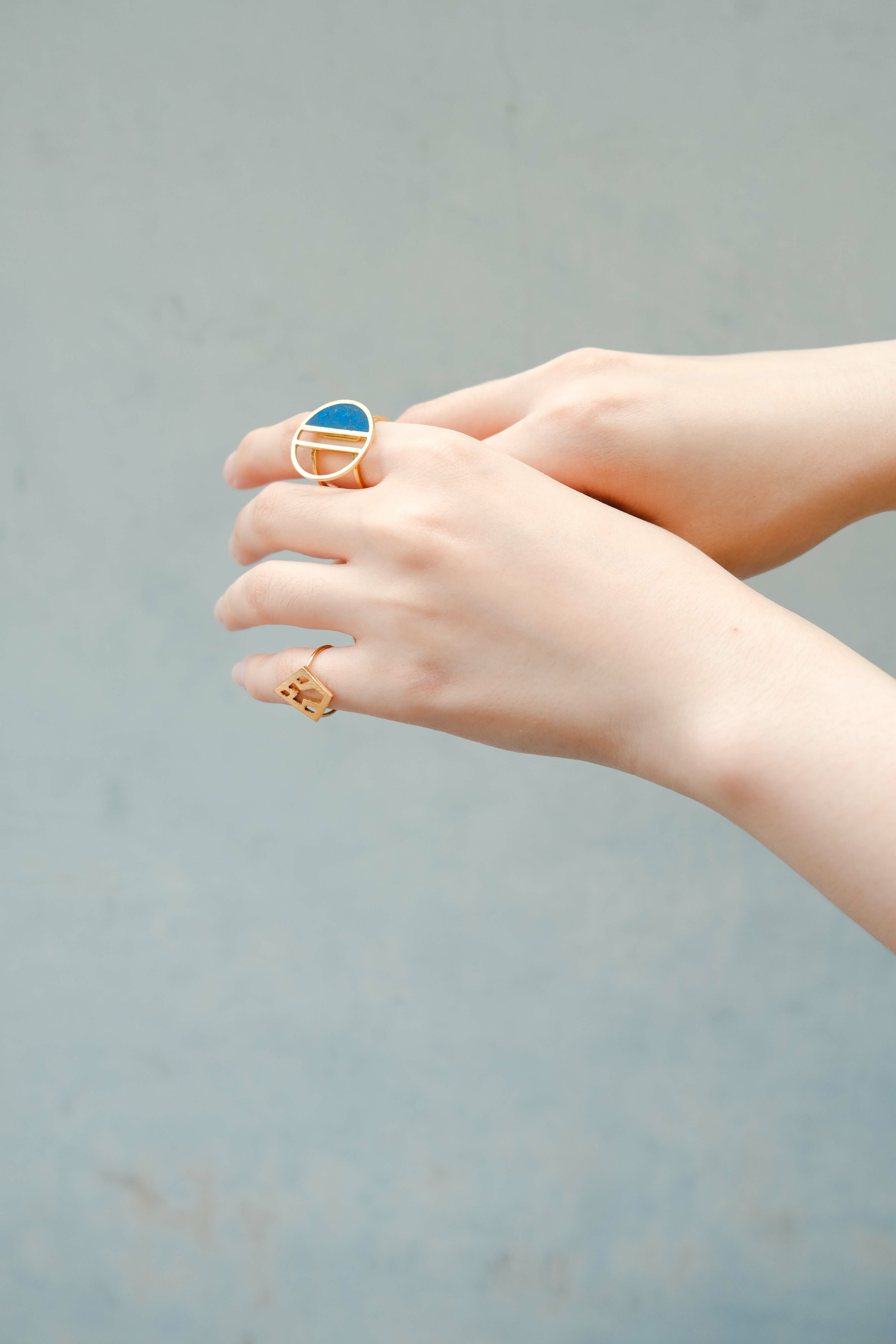 伊斯蘭金工｜Kunar 青金石戒指｜阿富汗