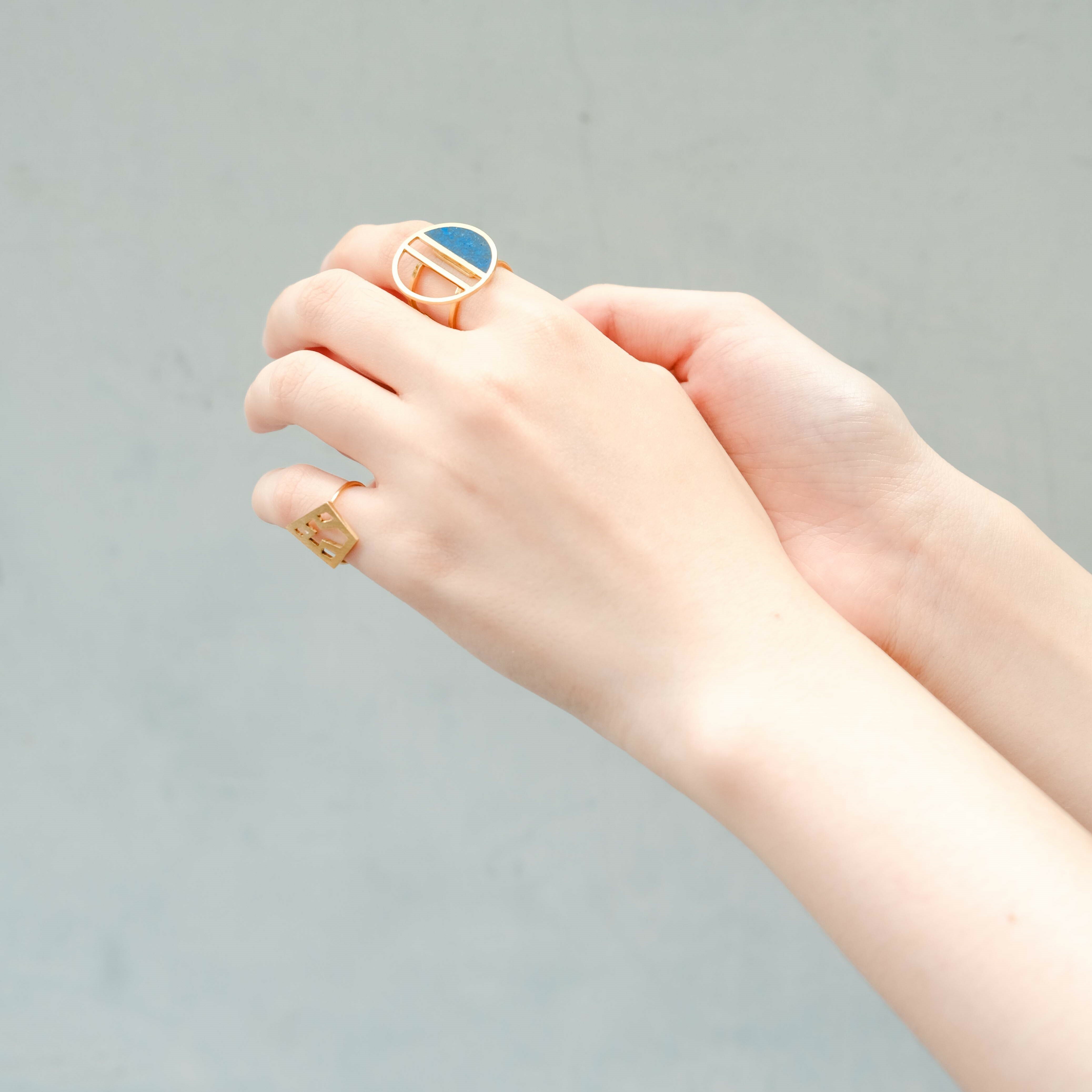 伊斯蘭金工｜Kunar 青金石戒指｜阿富汗