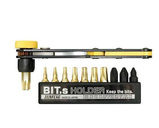 日本"SUNFLAG" NO.777-TX 棘輪活動曲批連星批咀套裝