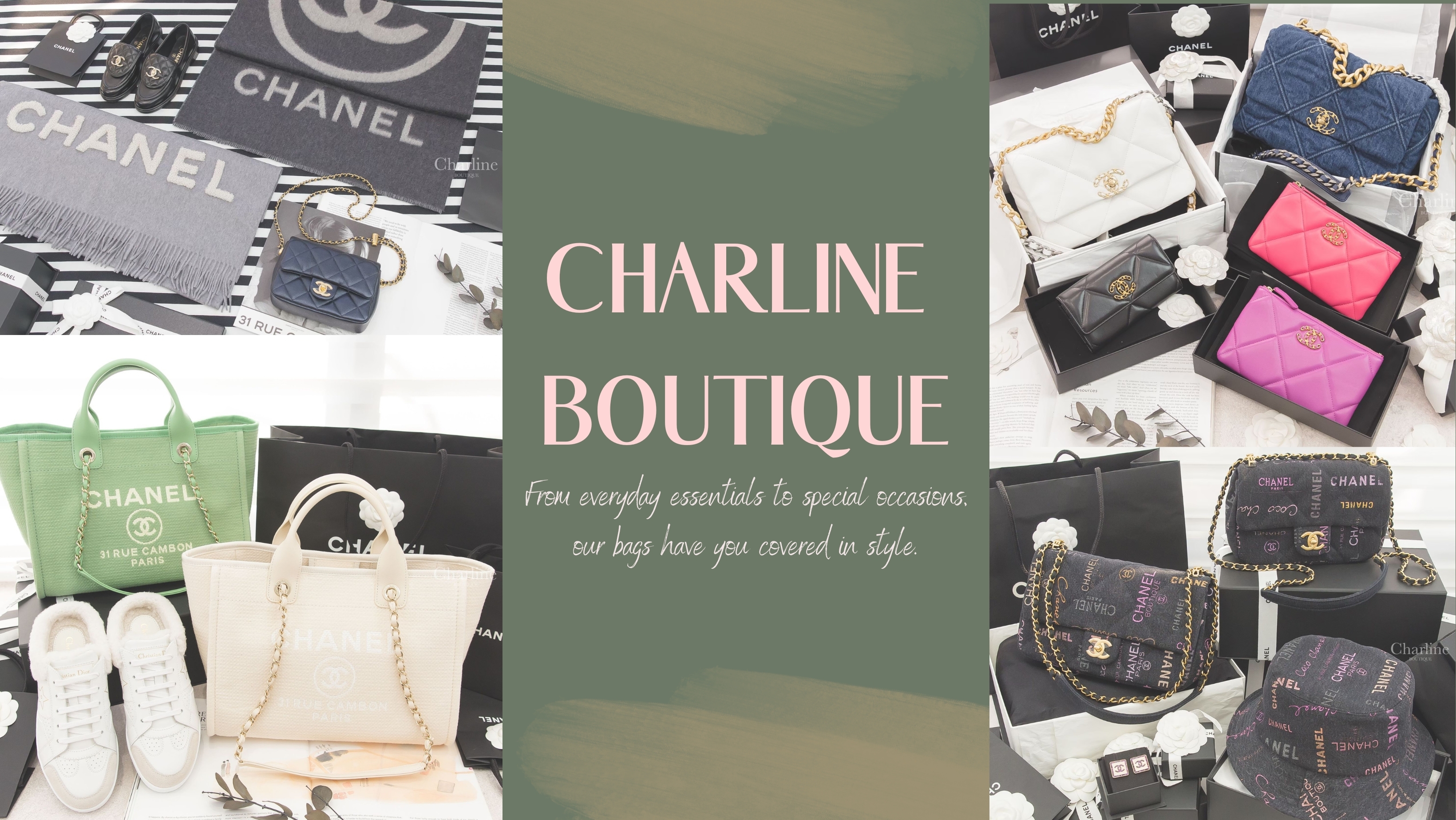 解鎖Chanel獨特魅力，實現時尚夢想！香奈兒全球統一價格政策，讓購物更公平。限購政策增加商品珍貴性。選購Chanel，多元渠道探索，關注最新消息。排隊耐心等候，建立忠誠度，參加特殊活動。與Chanel代購小編聯繫，專業解答，全球奔波採購，找到獨特時尚寶貝。與Charline Boutique共追逐香奈兒夢想，品味經典魅力，購物成時尚盛宴！