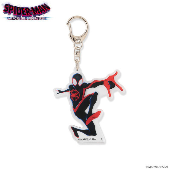 Pbandai 預訂2023/10月 MARVEL/ スパイダーマン：アクロス・ザ・スパイダーバース/ アクリルチャーム(全6種) Spider-Man 鎖匙扣