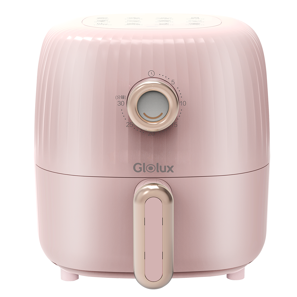 Glolux miniQ 2L氣炸鍋 | 初戀粉(GAF200D1)