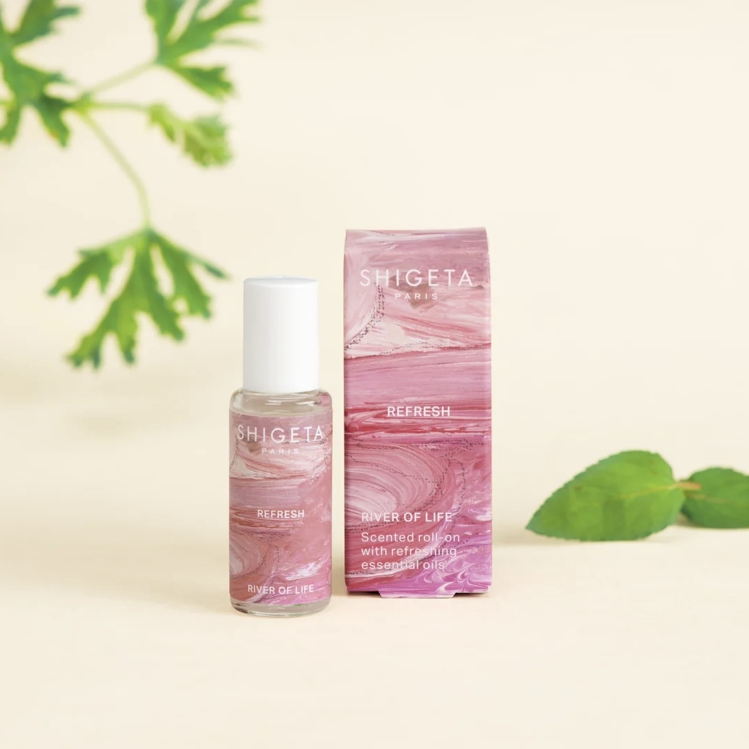 SHIGETA Refresh River of Life Scented Roll-on with Refreshing Essential Oils 6ml