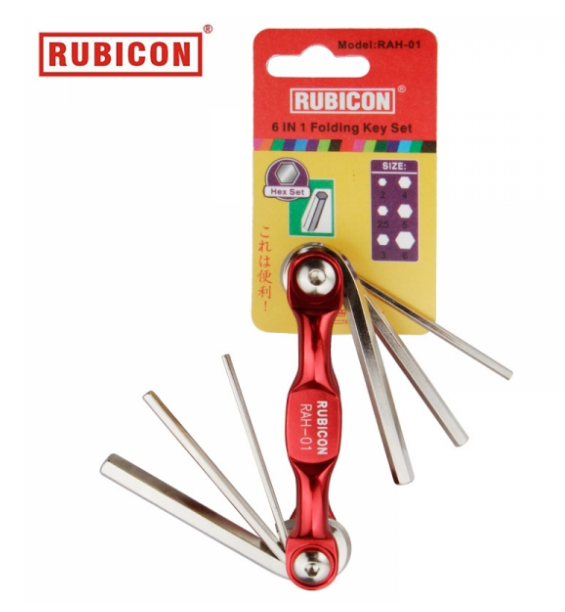 日本羅賓漢 2-6mm 摺式六角匙