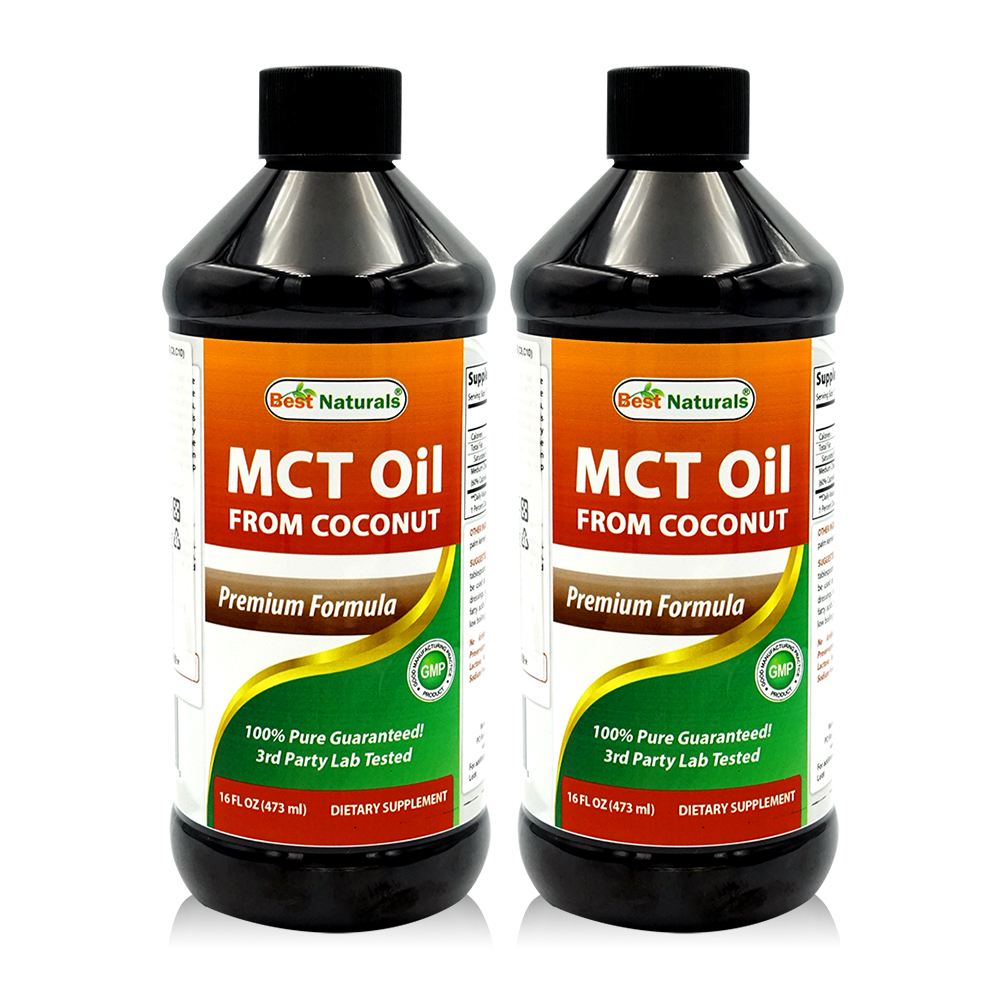 限時69折-美國【BEST NATURALS】中鏈MCT油 (C8，C10)2瓶組(473ml*2瓶)