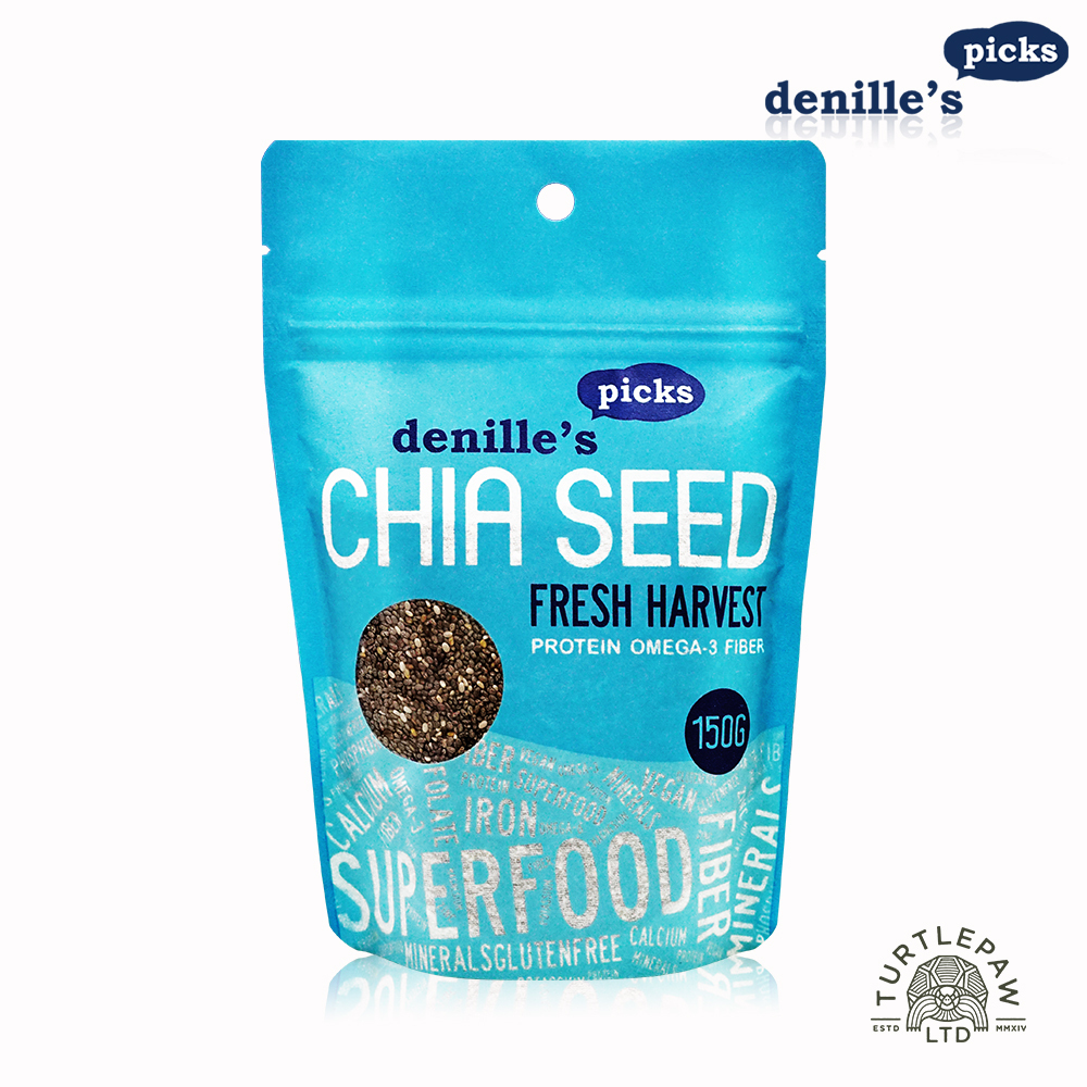 【denille’s picks】奇亞籽/奇亞子/CHIA SEED/鼠尾草籽(150公克)