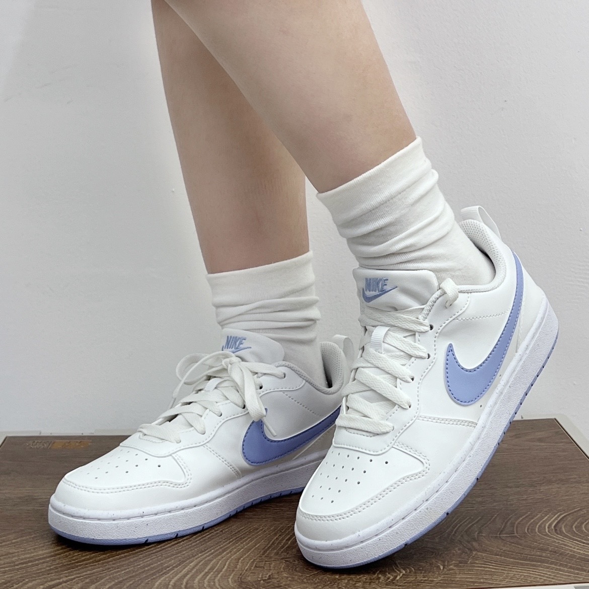 Nike Court Borough (GS) 霧霾藍白 小DUNK DV5456-103