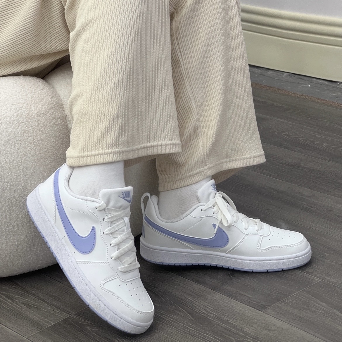 Nike Court Borough (GS) 霧霾藍白 小DUNK DV5456-103