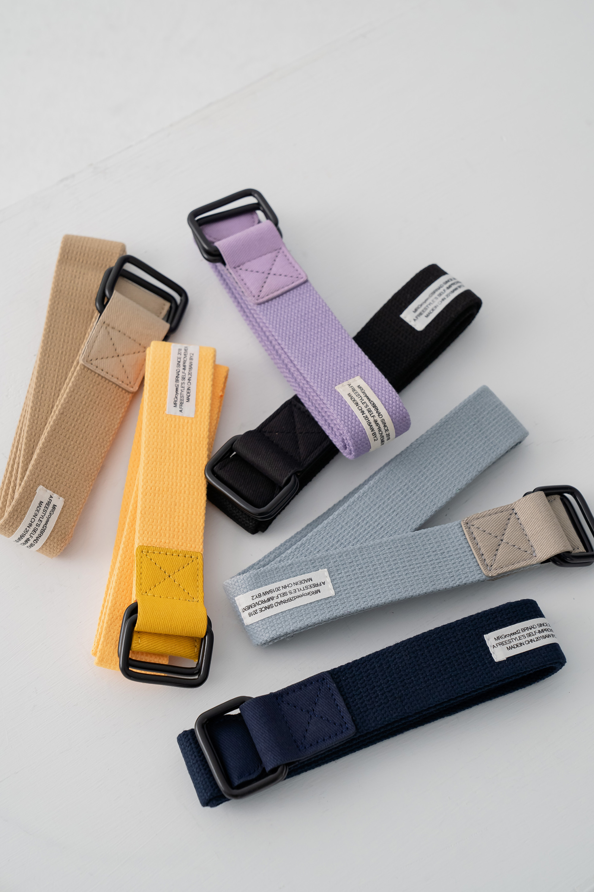 基本款雙扣男女共用皮帶