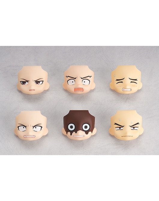 黏土人配件系列 替換用臉部表情 逆轉裁判  1BOX6個入（全6種）Nendoroid More: Face Swap Ace Attorney