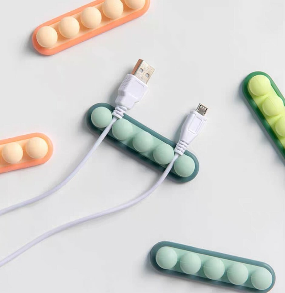 創意造型數據線固定器(三件組)