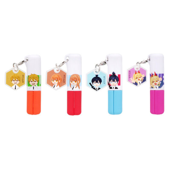 Pbandai 預訂2023/9月 チェンソーマン　アクリルチャーム付スティッキールはさみ（全４種）迷你較剪