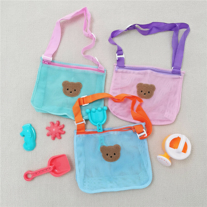 《2833》韓國小熊 兒童沙灘網袋