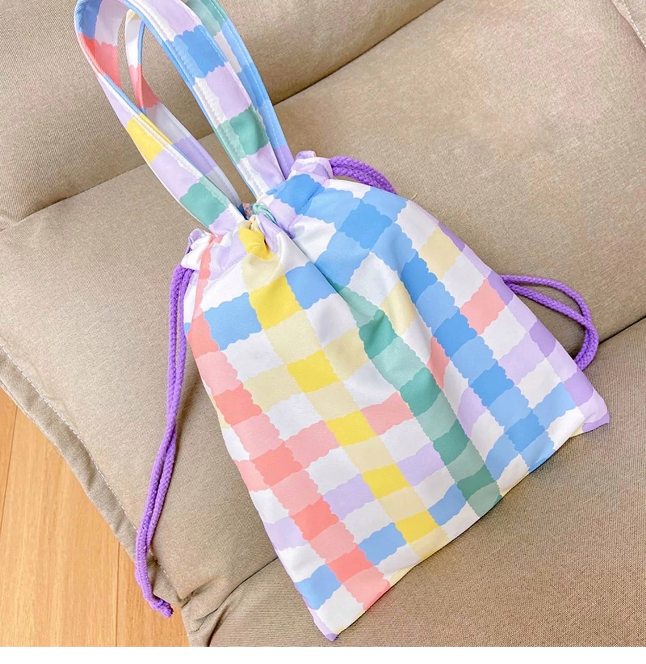 客製化防水透明束口袋