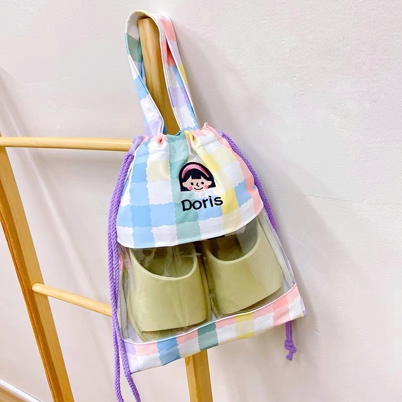 客製化防水透明束口袋