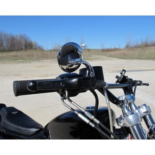 Lowbrow 哈雷專用 超短桿 後照鏡 SPOT