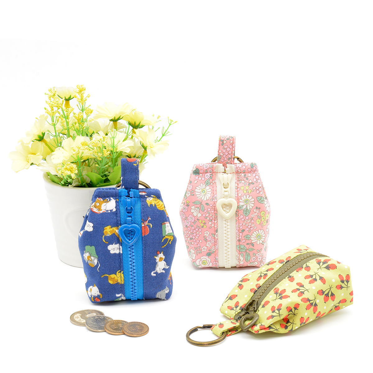 鑰匙圈零錢包(材料包)有多款可選購