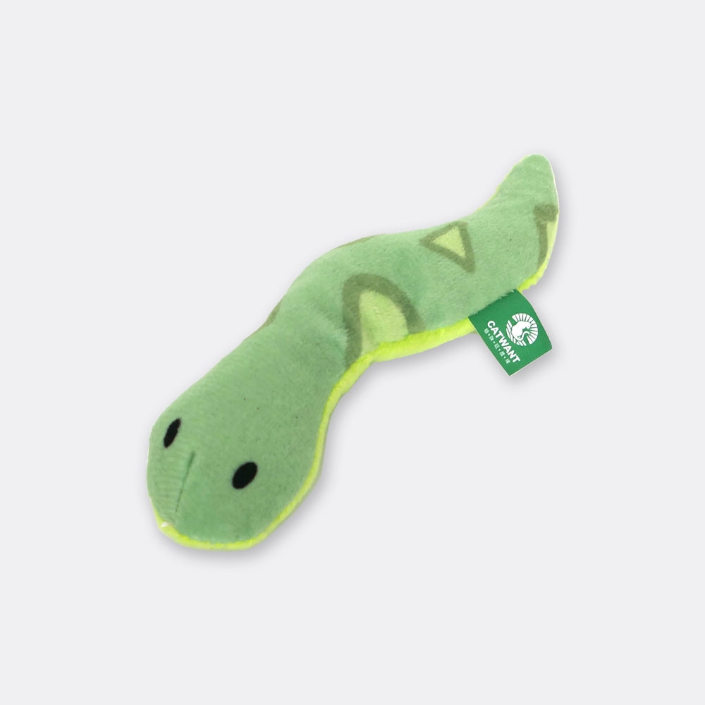 小青蛇-100%貓薄荷填充貓玩具