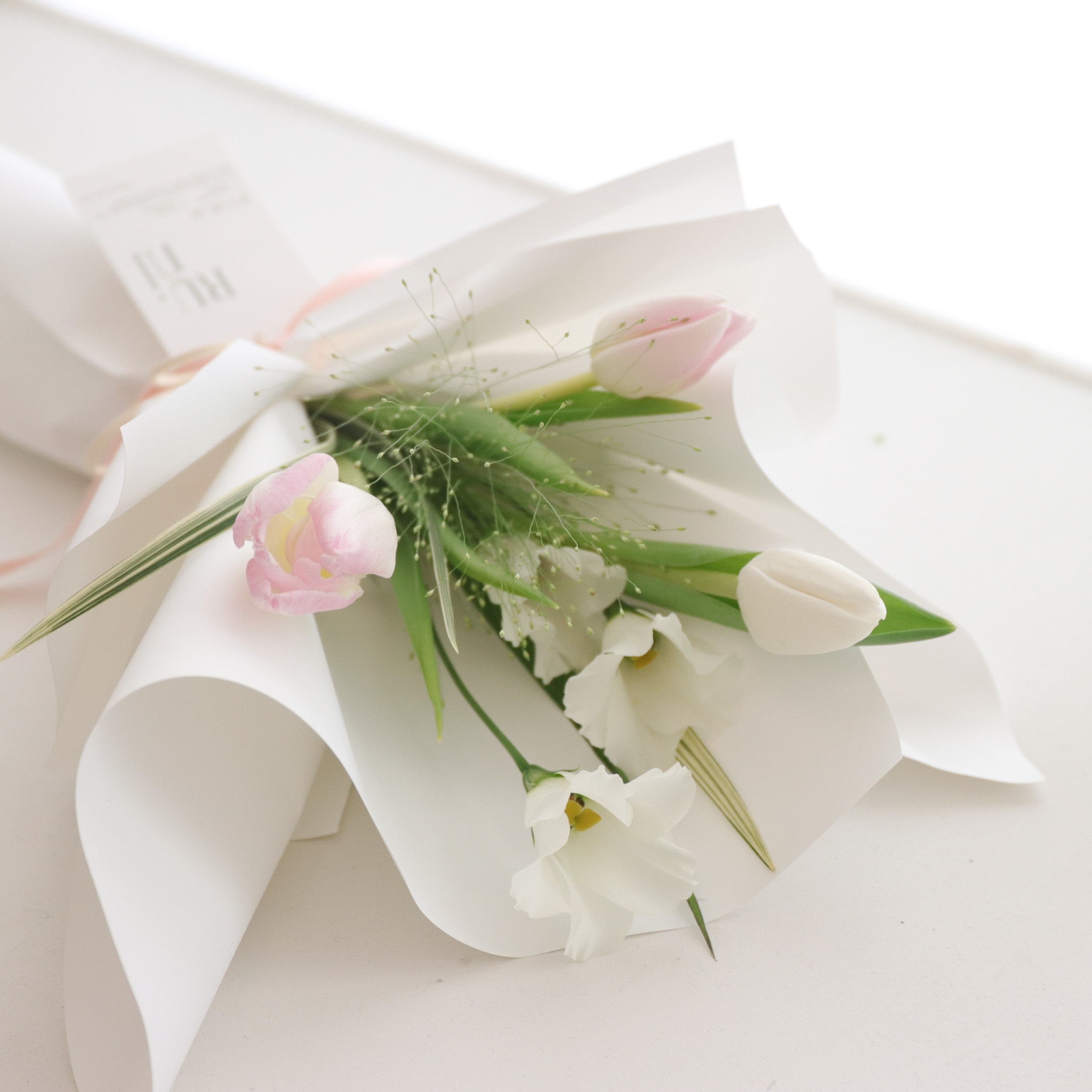 歐洲花園-鬱金香風格鮮花花束