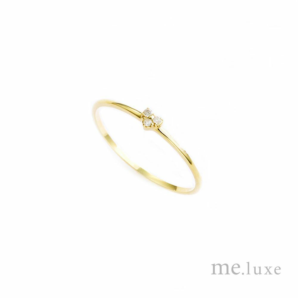 【me.luxe】K10小可愛鑽石戒