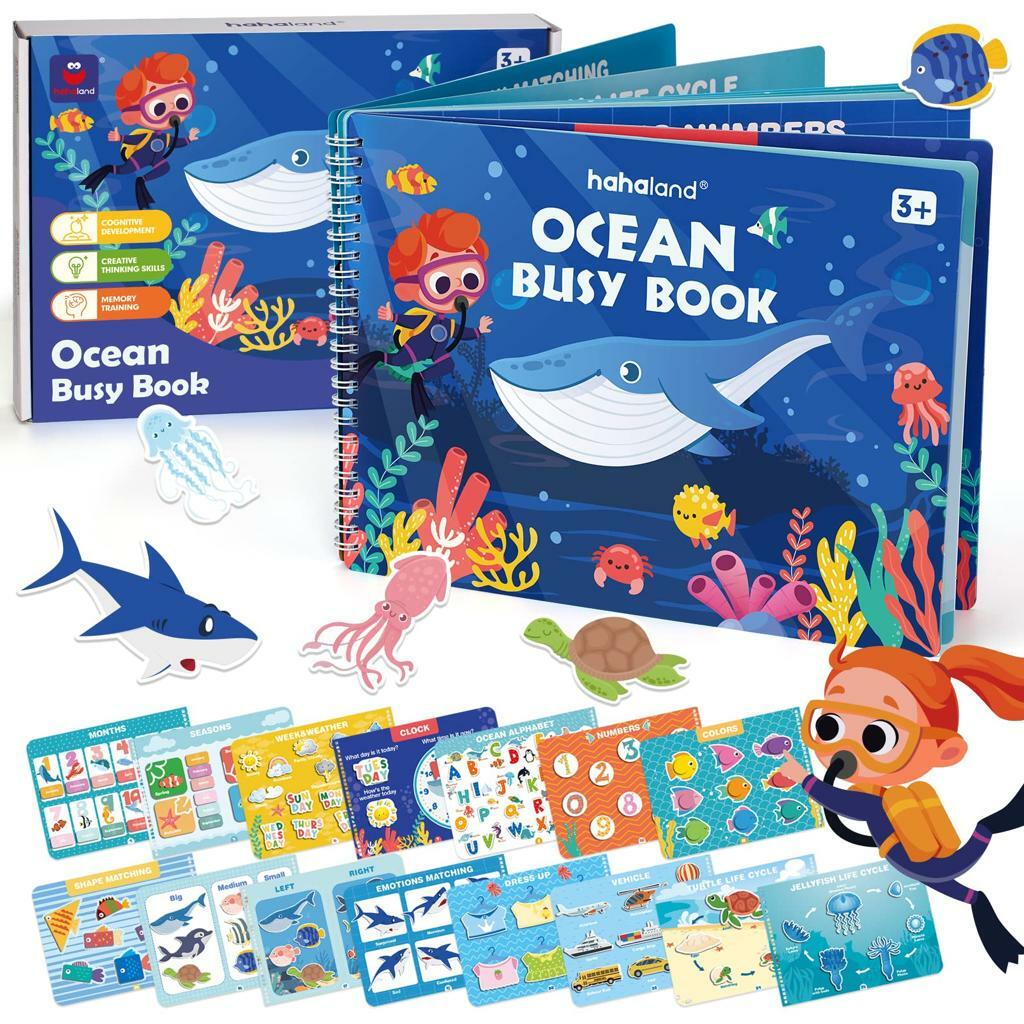 (現貨) Ocean Busy Book (連盒)