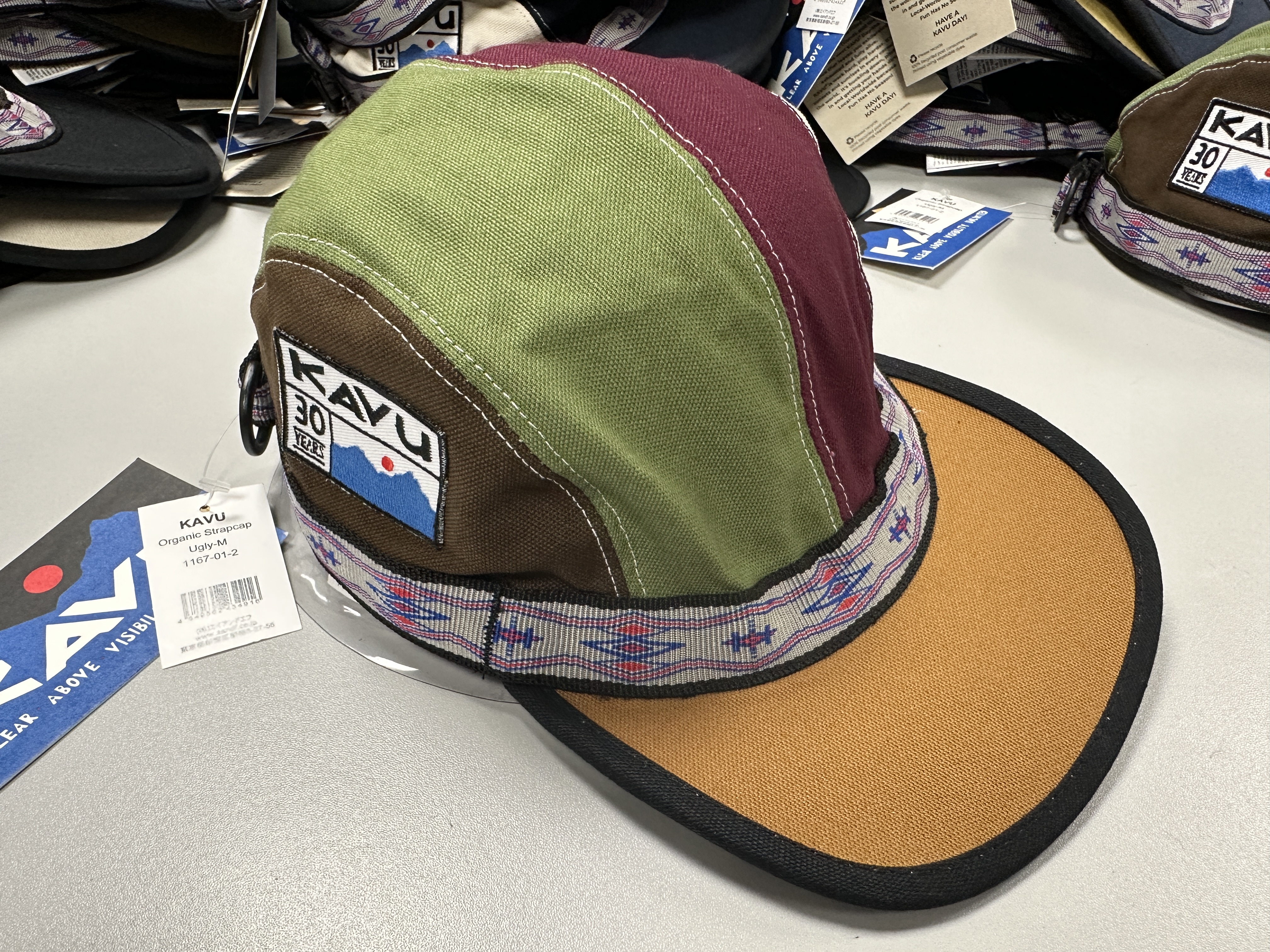 〖 香港限定 〗KAVU Organic Strapcap ( colour : ugly ) #M-02 #美國製造