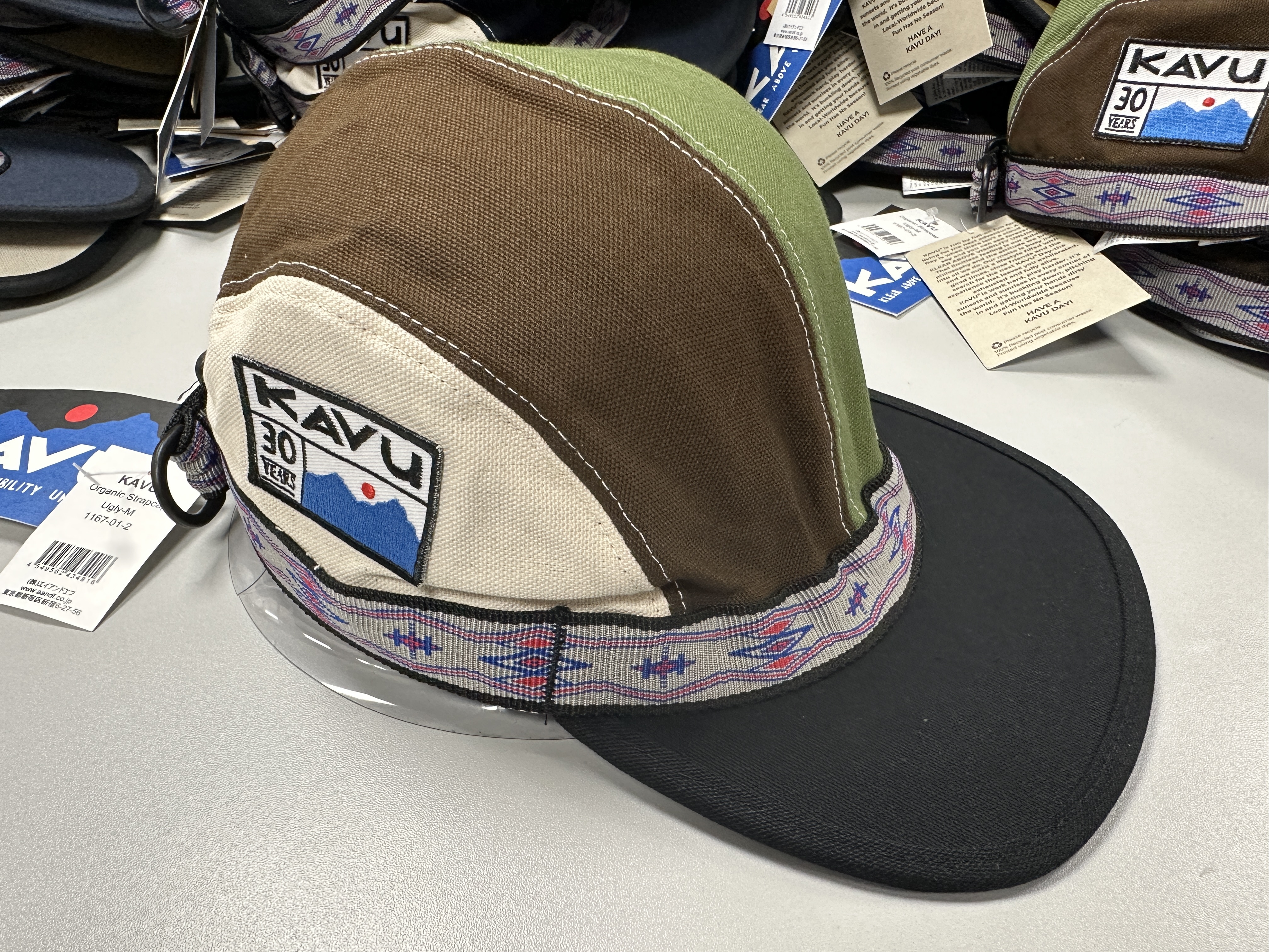 〖 香港限定 〗KAVU Organic Strapcap ( colour : ugly ) #M-03 #美國製造
