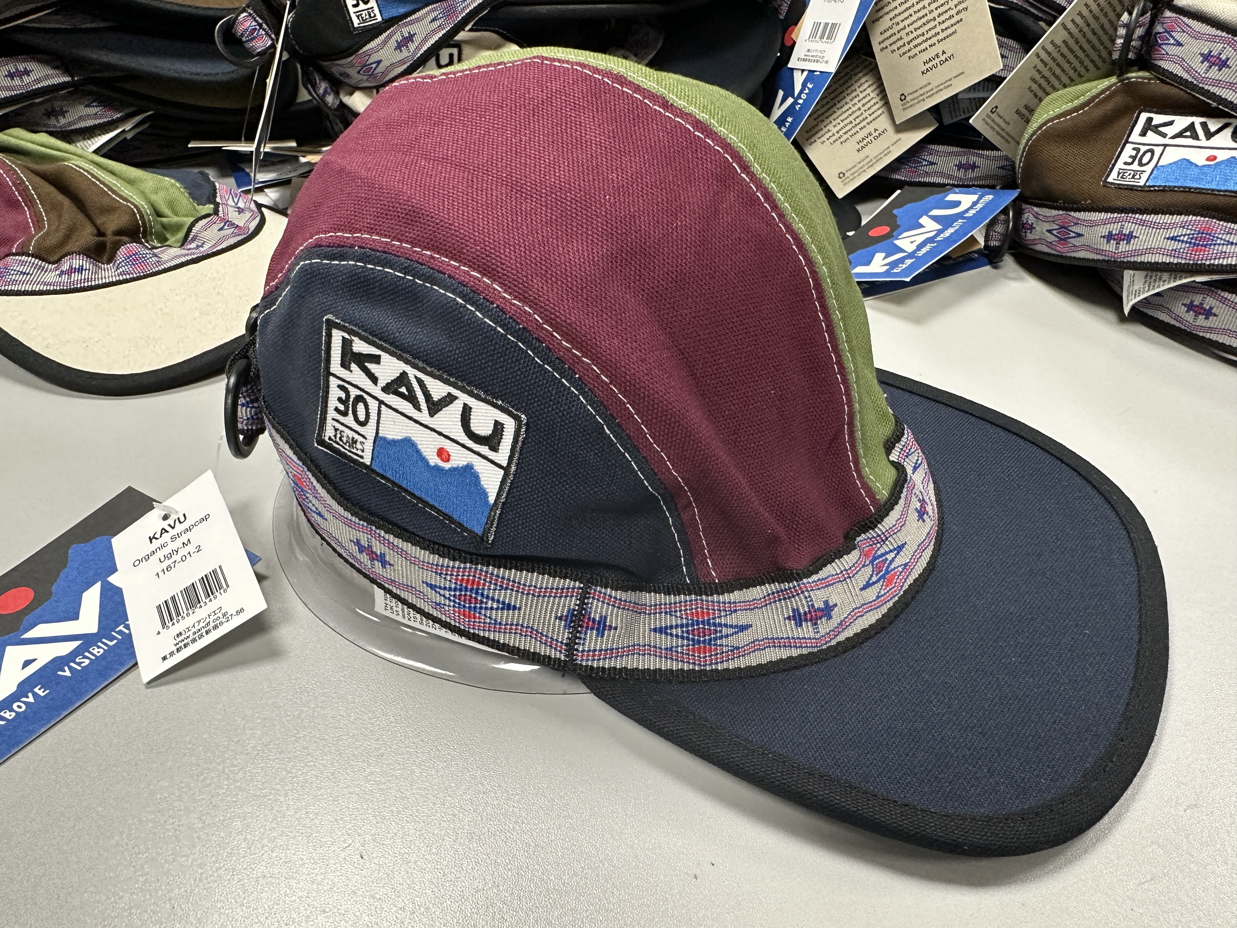 〖 香港限定 〗KAVU Organic Strapcap ( colour : ugly ) #M-05 #美國製造