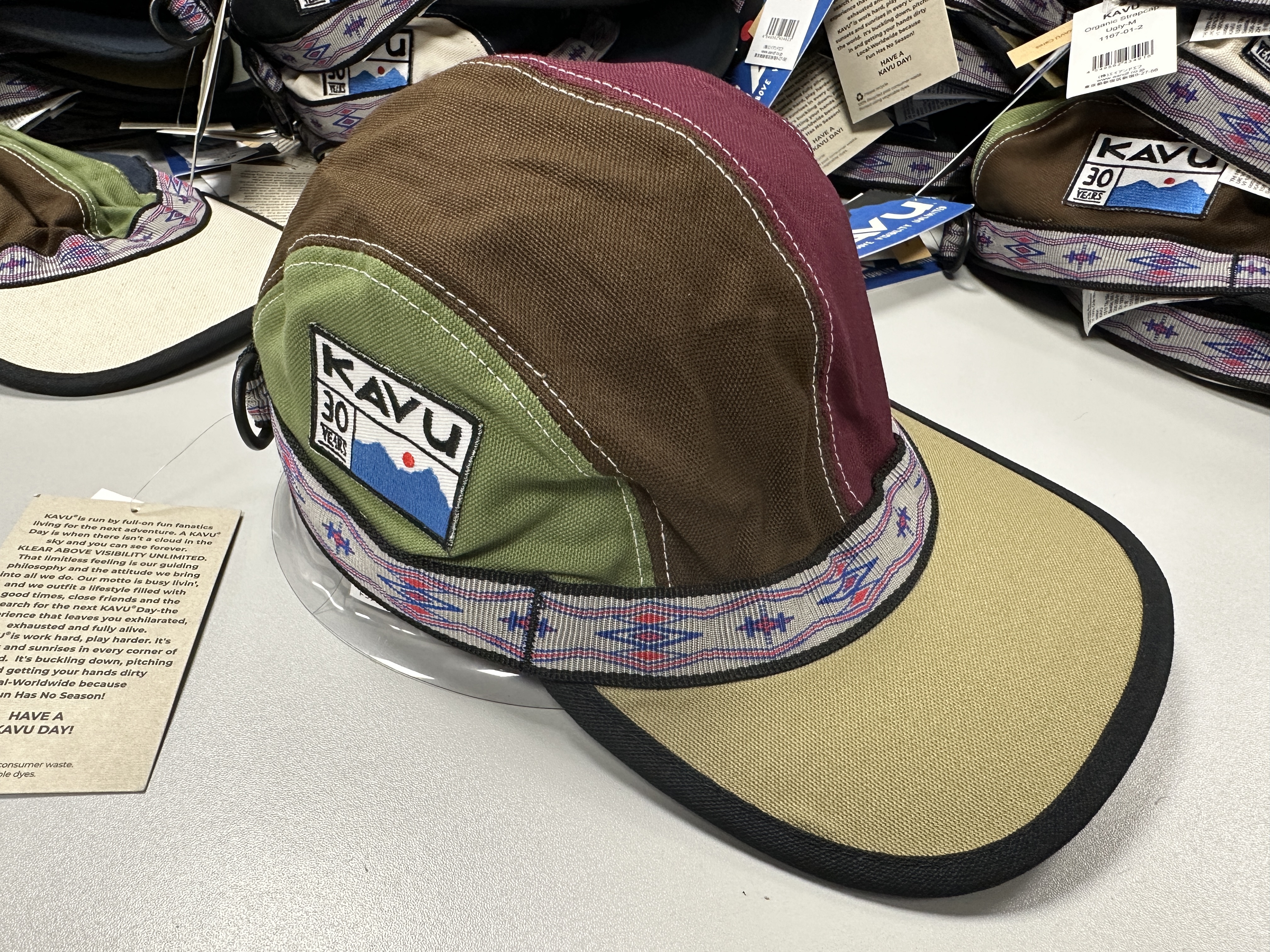 〖 香港限定 〗KAVU Organic Strapcap ( colour : ugly ) #M-06 #美國製造