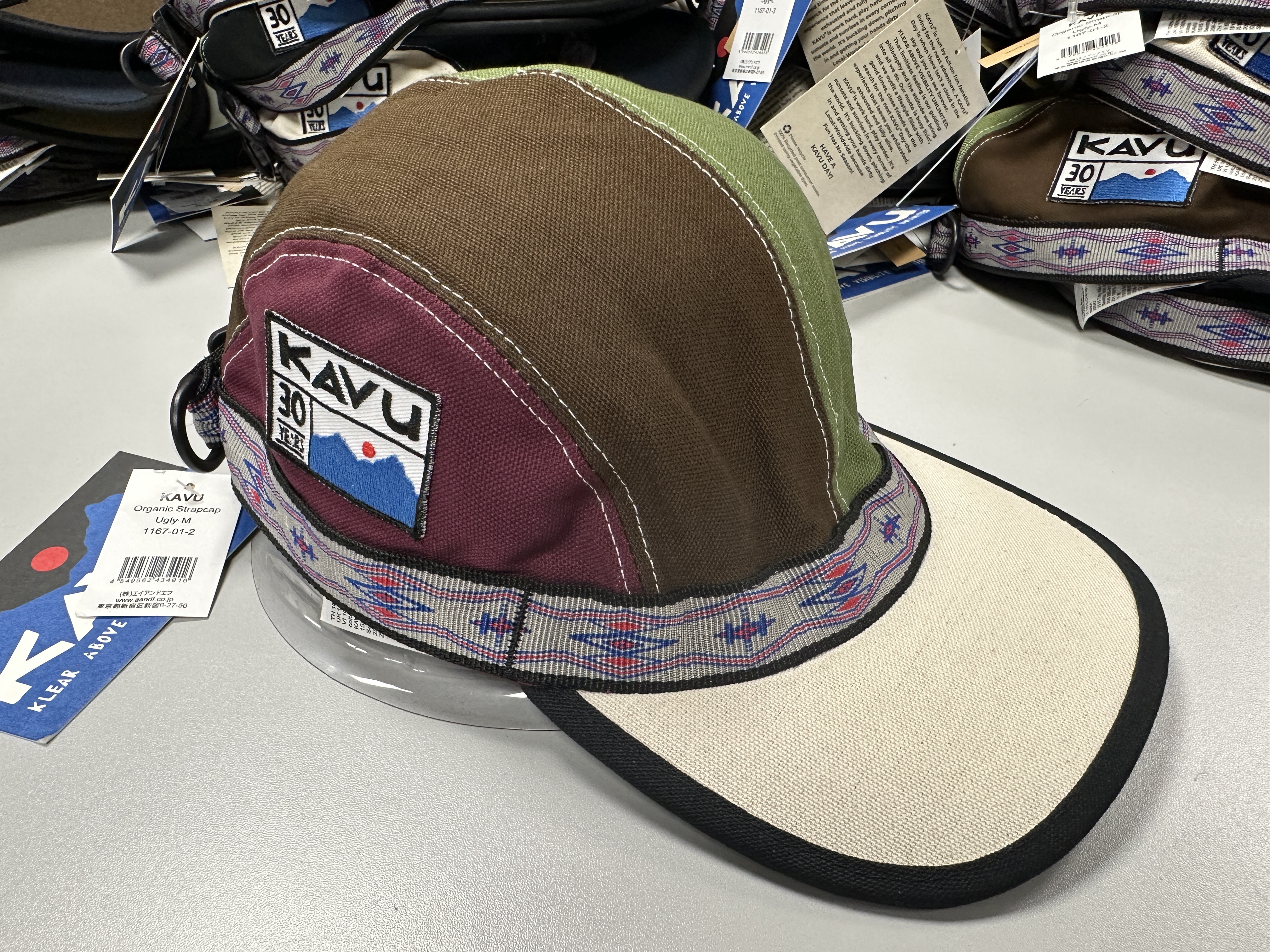 〖 香港限定 〗KAVU Organic Strapcap ( colour : ugly ) #M-07 #美國製造