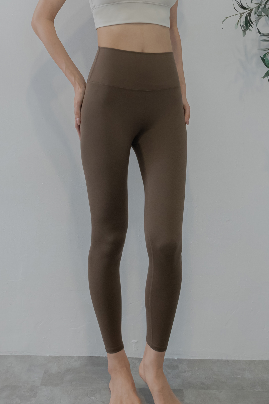 10/10 Shyni High-Rise Legging- 咖啡
