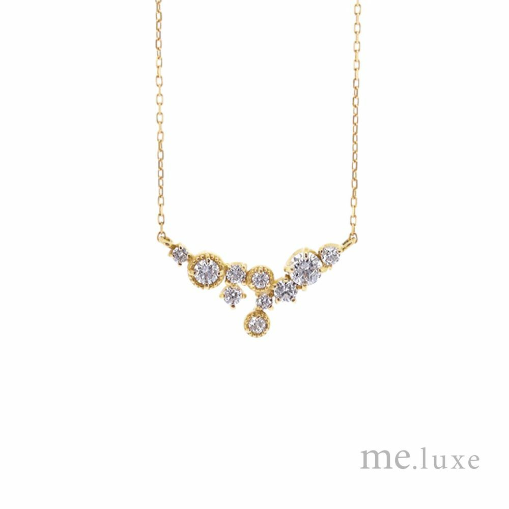 【me.luxe】K10水立方30分鑽石鍊