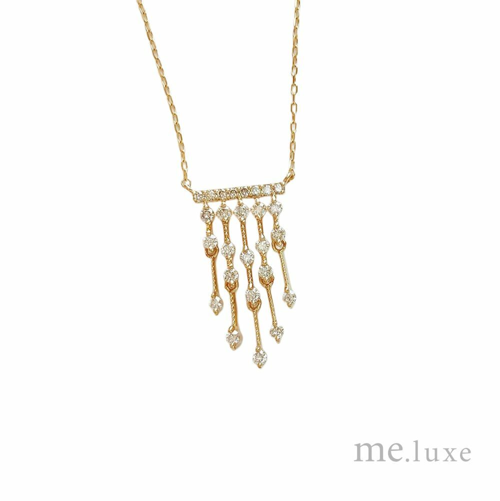 【me.luxe】K10流蘇鑽石鍊