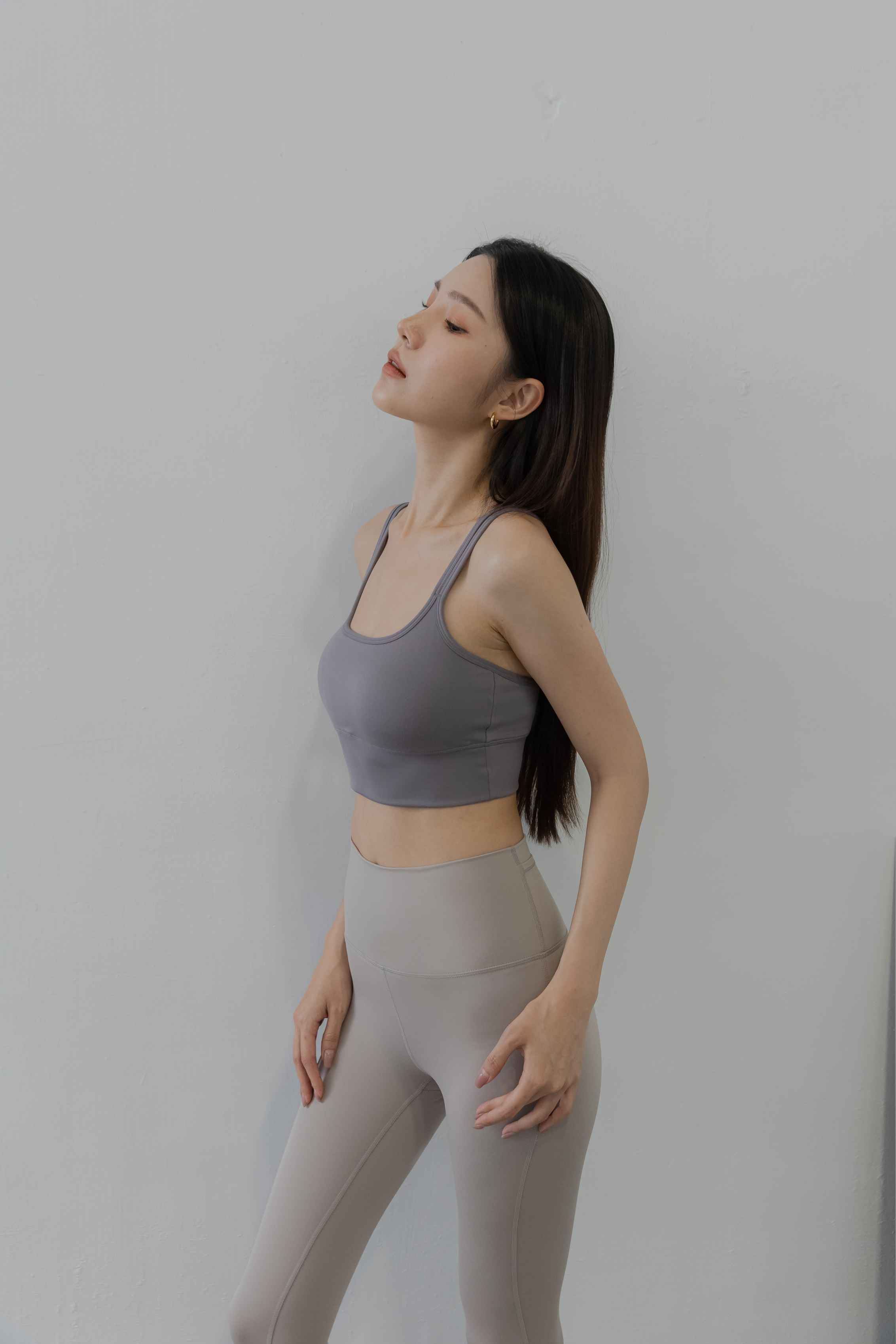 Shyni Strappy Back Bra Top- 藕紫