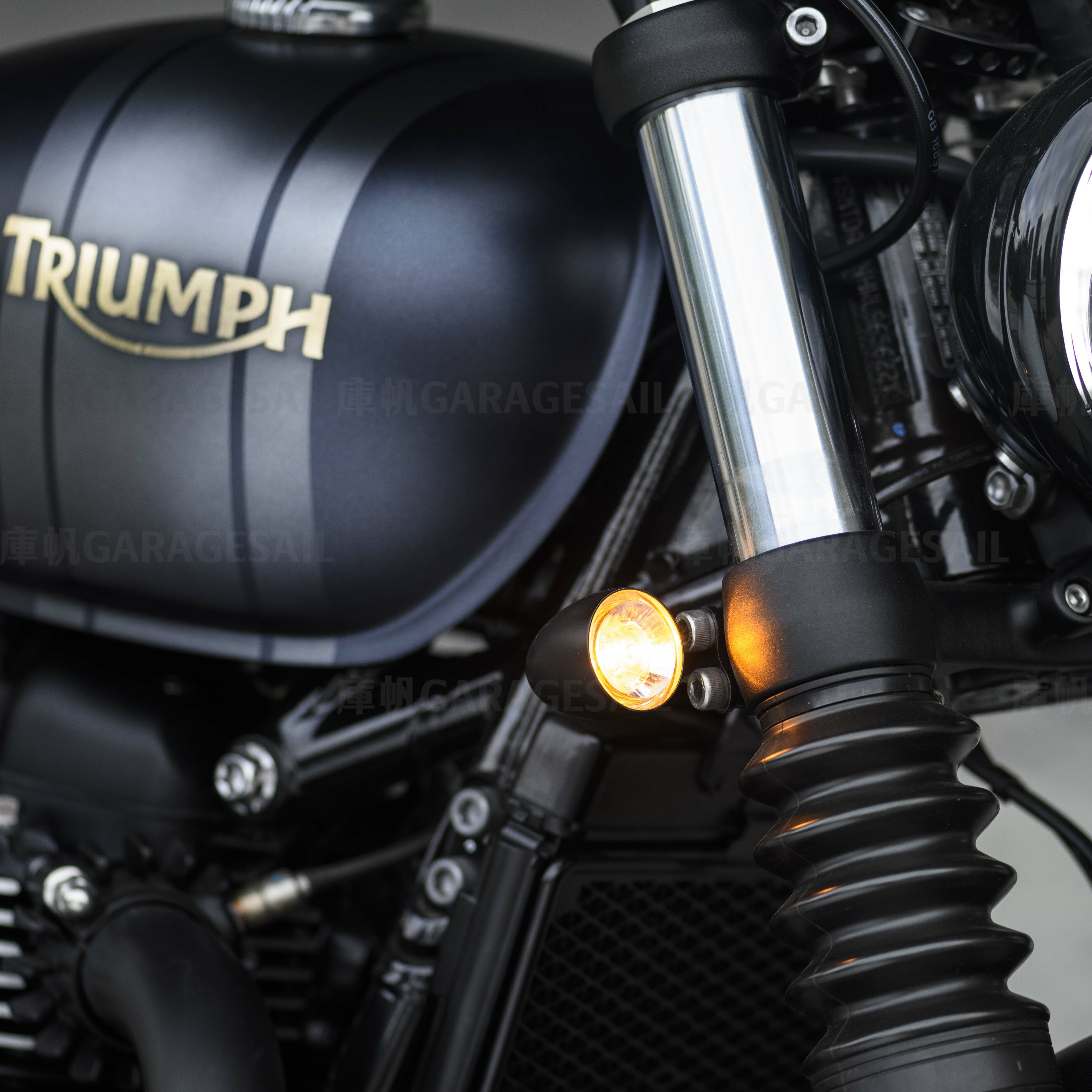 Kellermann LED 方向燈 Bullet 1000 黑 (透明燈罩)